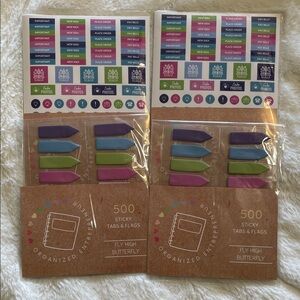 Organized Entrepreneur Planner Stickers & Tabs